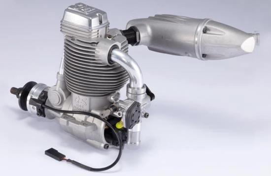 OS Engines OS GF30 II Petrol Aero Engine With F-6040 Silencer - Image 2